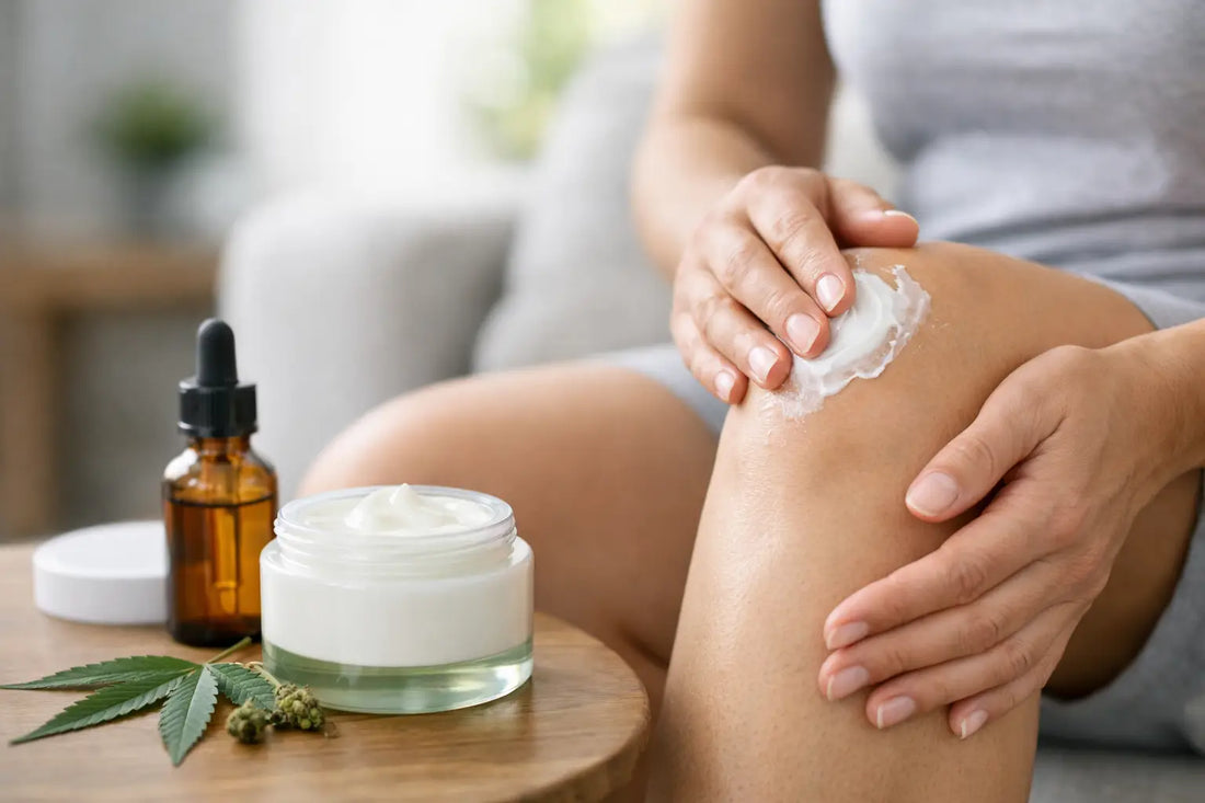 CBD Lotion for Knee Stiffness and Daily Comfort