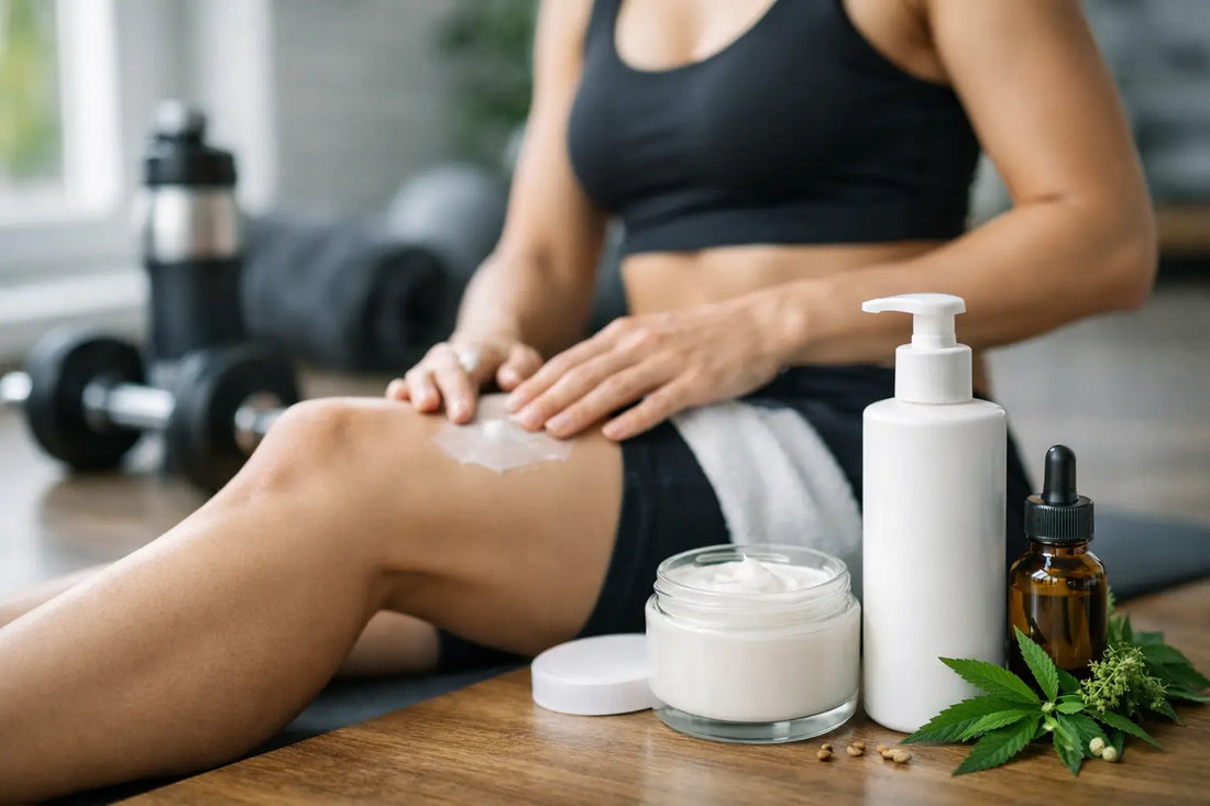 CBD Lotion for Post Workout Recovery Works