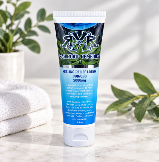 CBD/CBC 2000mg Pain Relief Lotion 3.3oz