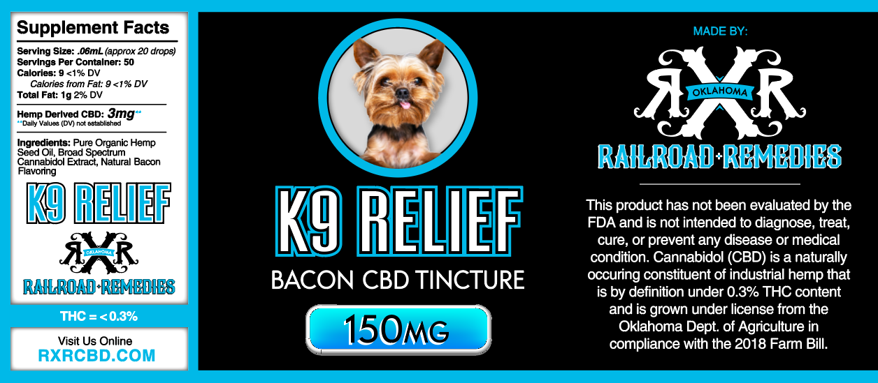 Relief CBD K9 Tinctures