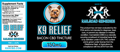 Relief CBD K9 Tinctures