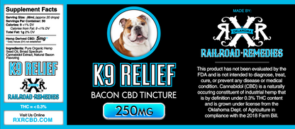 Relief CBD K9 Tinctures