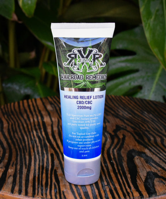 CBD/CBC 2000mg Pain Relief Lotion 3.3oz