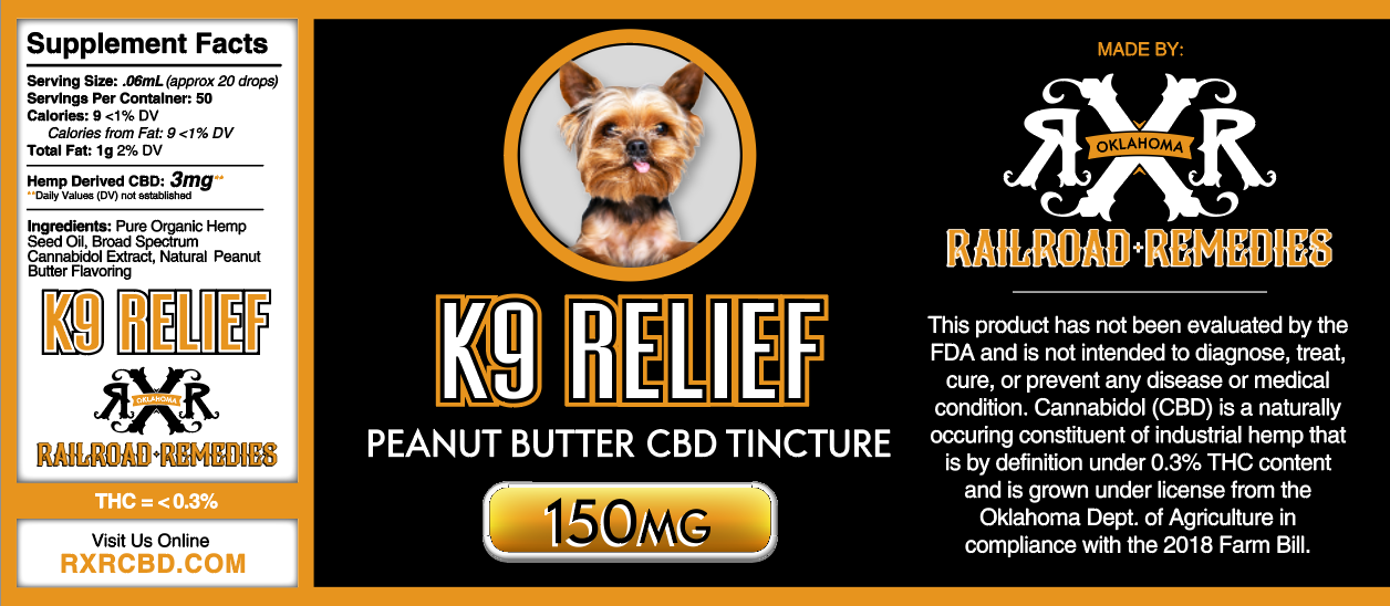 Relief CBD K9 Tinctures