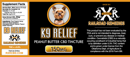 Relief CBD K9 Tinctures