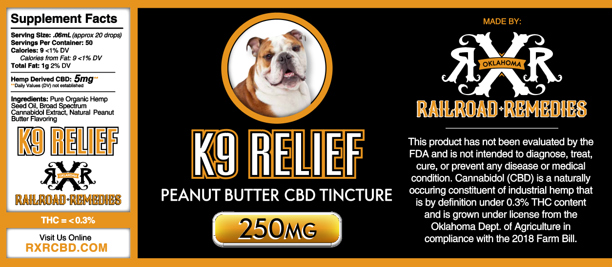 Relief CBD K9 Tinctures