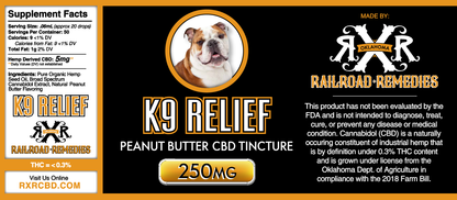 Relief CBD K9 Tinctures