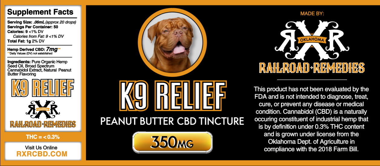 Relief CBD K9 Tinctures