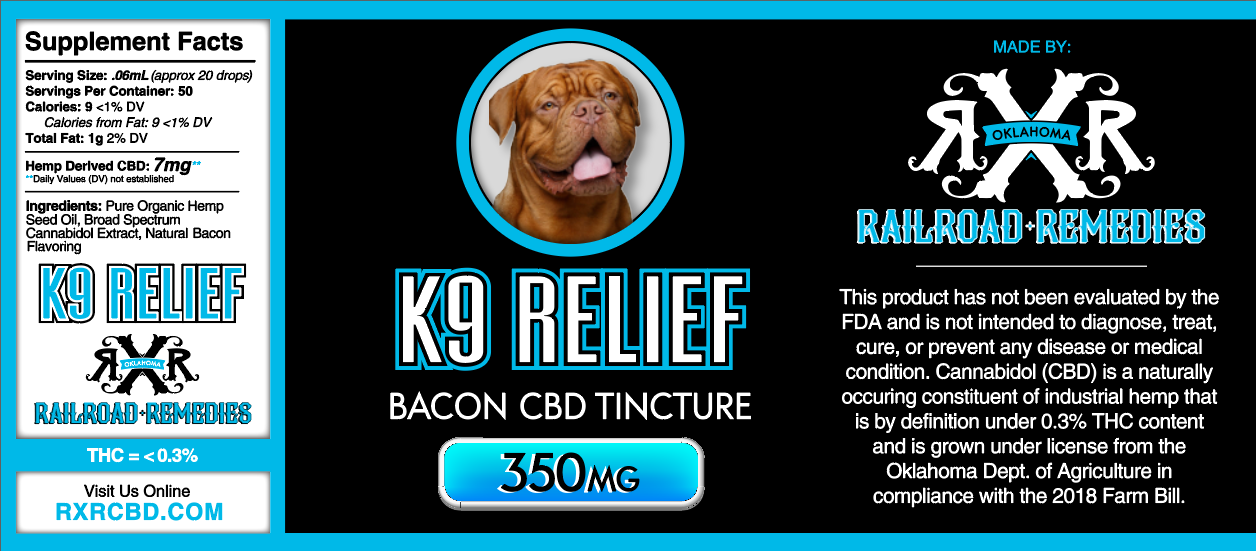 Relief CBD K9 Tinctures